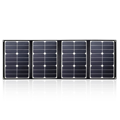 Tragbares faltbares Ladegerät PVDF Sonnenkollektor-80w mit DC- und USB-Ertrag