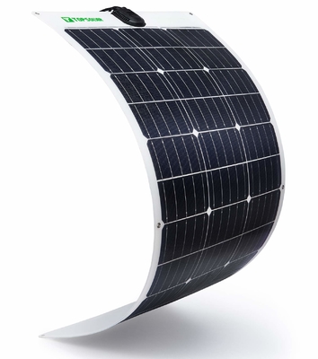 Flexibler dünner Bendable monokristalliner Sonnenkollektor 100w der Sonnenkollektor-12v 24V