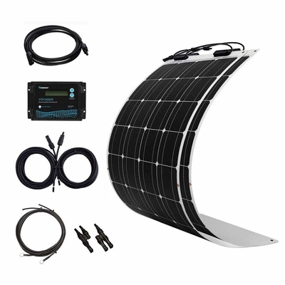 350 monokristalline Platte Watt-dünne flexible Sonnenkollektor-Kit Withs 2 PC-175W