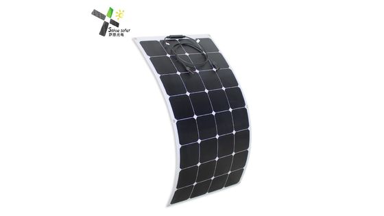 dünne flexible Sonnenkollektor-monokristallines Solarmodul 12V 110W für Auto-Boot