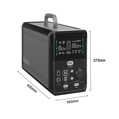 1000W 2000W Li Ion Power Station Emergency Solar trieb Mini Generator für im Freien an
