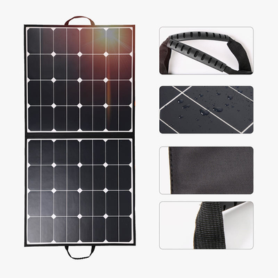 Sonnenkollektor-Ladegerät-Batterie 18V 32v 100w faltbare für Boote Soem