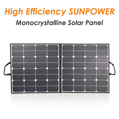faltbares Sonnenkollektor-Ladegerät 32v mit 100 w für das Kraftwerk im Freien