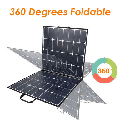 faltbares Sonnenkollektor-Ladegerät 32v mit 100 w für das Kraftwerk im Freien