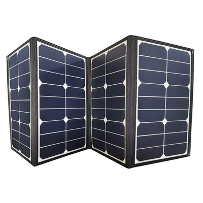 Tragbares faltbares Ladegerät PVDF Sonnenkollektor-80w mit DC- und USB-Ertrag