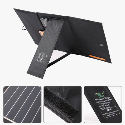 tragbares faltbares Ladegerät des Sonnenkollektor-21w für Telefon-Batterie