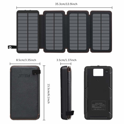 Macht-Bank-Ladegerät-Gremium Soems 25000mAh 6W Sonnenenergie für Handy