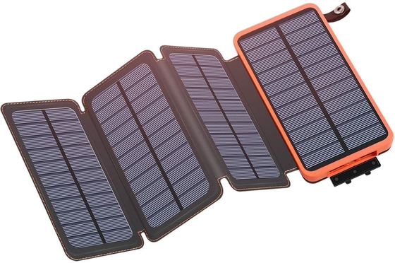 wasserdichtes tragbares Solarladegerät-Solartelefon-Ladegerät-Kampieren 8000mAh 5V