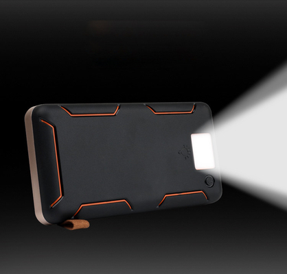wasserdichtes tragbares Solarladegerät-Solartelefon-Ladegerät-Kampieren 8000mAh 5V