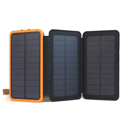wasserdichtes tragbares Solarladegerät-Solartelefon-Ladegerät-Kampieren 8000mAh 5V