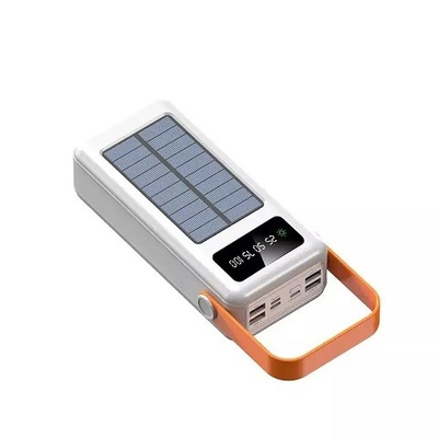 Solarenergie-Bank 30000mAh 100000mAh 120000 Mah Solar Charger Detachable Cable mit Abzugsleine