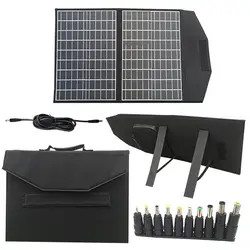Solarzellen-Platte des flexible 5 Falten-faltbare Sonnenkollektor-100W 18v für Hauptim Freien