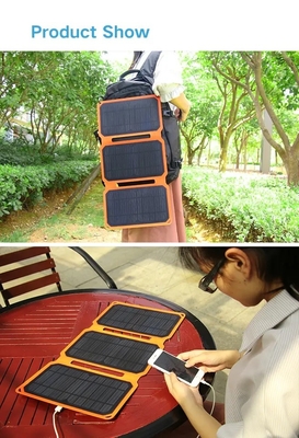 Wasserdichtes tragbares Mini Small Solar Panel-15W im Freien faltete Sola Panels