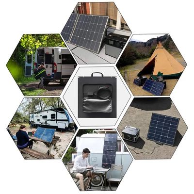 Laminierung tragbarer der Falten-120w Sonnenkollektor-monoder solarzellen-ETFE