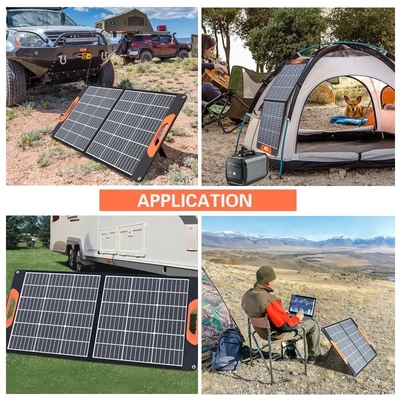 tragbare faltende Sonnenkollektoren 200W 60W 100W 150W für Kampieren das im Freien