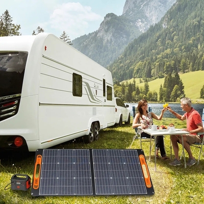 tragbare faltende Sonnenkollektoren 200W 60W 100W 150W für Kampieren das im Freien