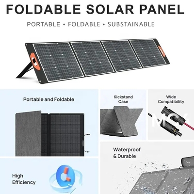 Neue hohe Wohnwagensolarausrüstungen des Sonnenkollektors 100W 200W des Autoparkplatzes der Leistungsfähigkeit 120w tragbare faltende kampierende mit USB-Ertrag