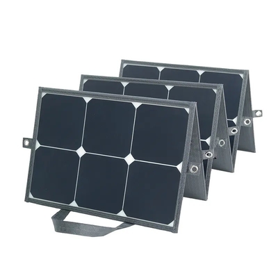 110 Watt Klappsolarkollektor ETFE Portable 6 Klappfahrzeug Ladegerät Zuhause Solarkollektor