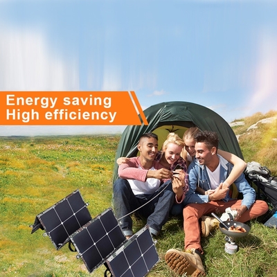 110 Watt Klappsolarkollektor ETFE Portable 6 Klappfahrzeug Ladegerät Zuhause Solarkollektor