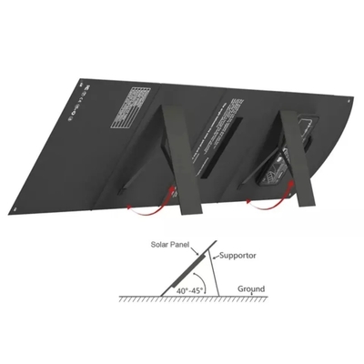 Hocheffiziente Solaranlagen Klappbar, wasserdicht 21W 40W 60W 80W 120W 200W