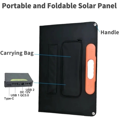 Hocheffiziente Solaranlagen Klappbar, wasserdicht 21W 40W 60W 80W 120W 200W
