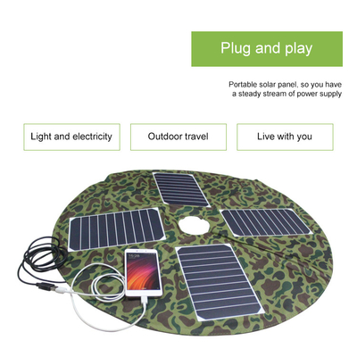 Mobile-faltbarer Sonnenkollektor 20w ETFE für Handy