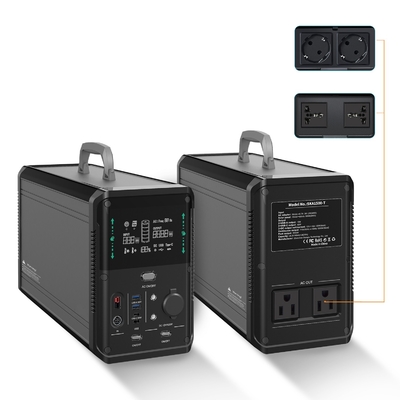 Speicher der Batterie-1380Wh des Lithium-LiFePO4 Li Ion Power Station Portable Energy