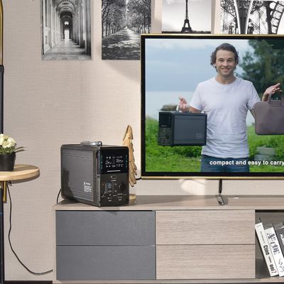 Solarstations-Notersatzsolarenergie-System des generator-1380Wh mit Batterie Lifepo4