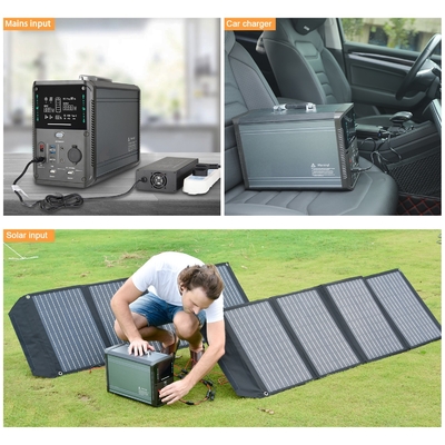 generator-Stations-Akku-Aushilfsmacht des tragbaren Gremiums-1500W Solar