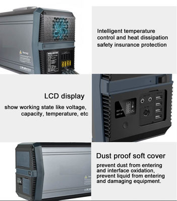 Solargenerator 1000W 110V 220V Li Ion Power Station Bank Energy