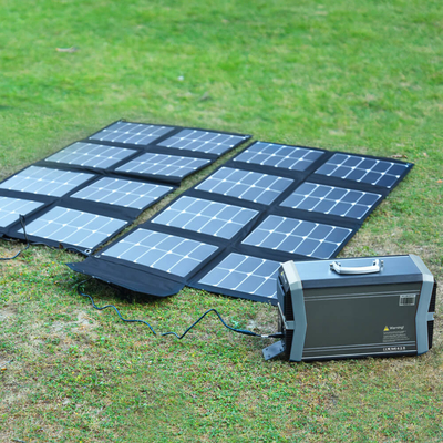 Inverter-Generator 1500W MPPT Li Ion Power Station Solar Powered