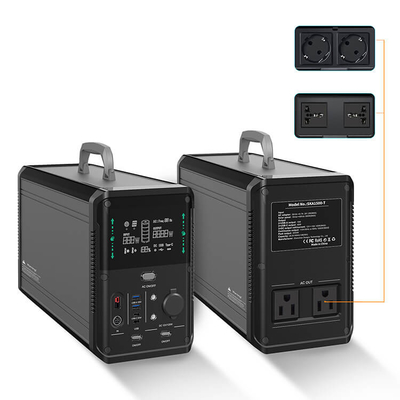 Kraftwerk-Solargenerator-Kit Withs 220v Usb 1075wh tragbarer Ausgang