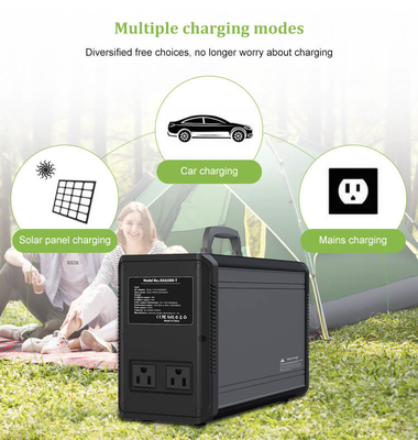 elektrischer Generator 110v 220v Notmit Batterie-Satz des Sonnenkollektor-Lifepo4