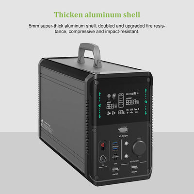 Solarstations-Notersatzsolarenergie-System des generator-1380Wh mit Batterie Lifepo4