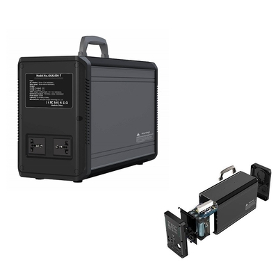 Solargenerator-tragbare Stromversorgungs-Solarunterstützung 1380Wh Lifepo4