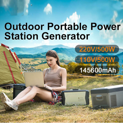 Alle in einem Inverter weg vom Gitter Li Ion Power Station Solar Generator 500W