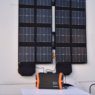 Tragbares bewegliches Kraftwerks-kampierende Generator-Bank 500 W ODM mit Wechselstrom-DC USB