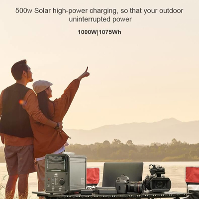 1000W 2000W Li Ion Power Station Emergency Solar trieb Mini Generator für im Freien an