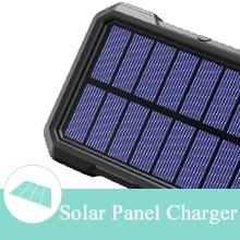 Sonnenkollektorladegerät 20000mAh